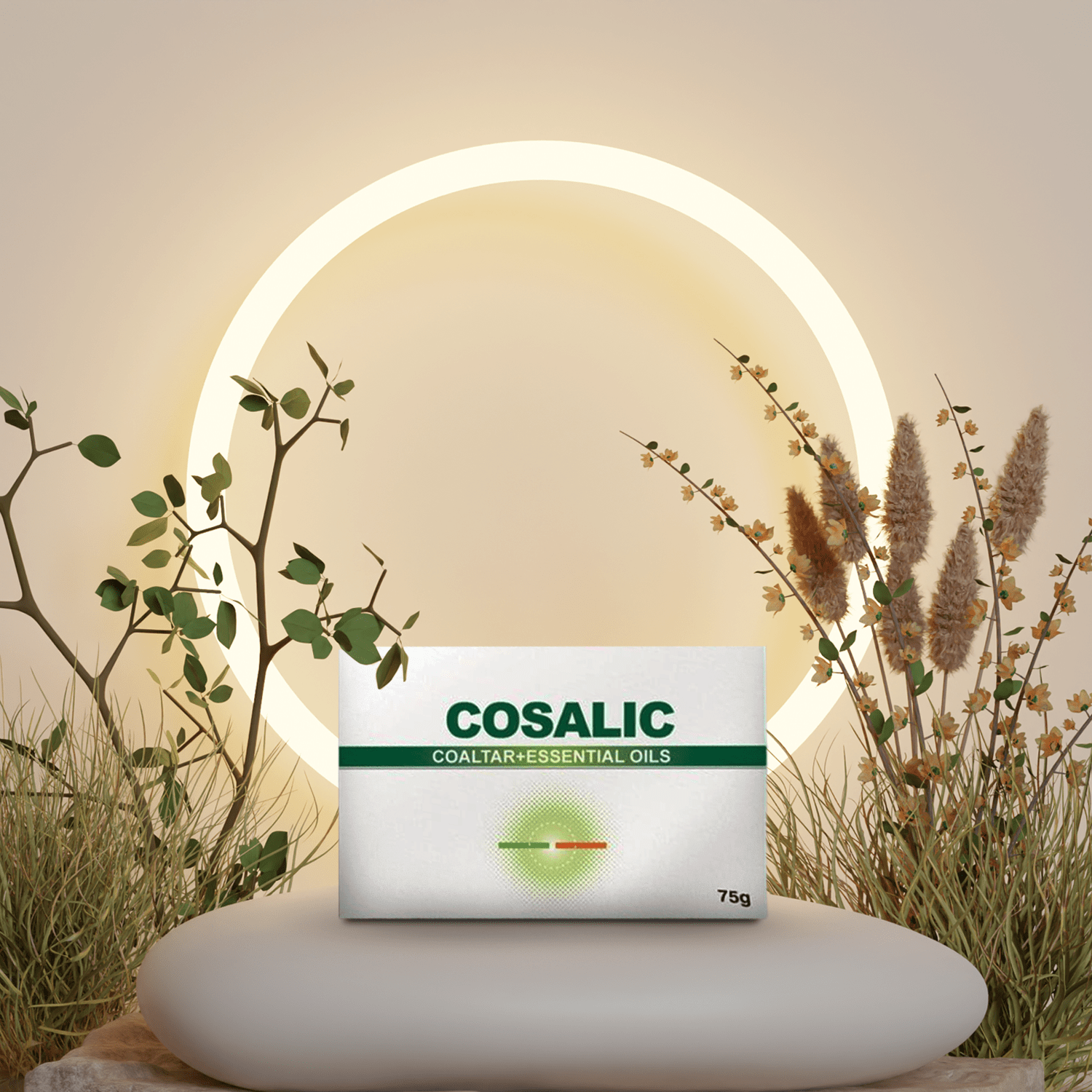 Salve Cosalic Cosalic Coaltar Soap with Essential oils Salve Cosalic Cosalic Coaltar Soap with Essential oils